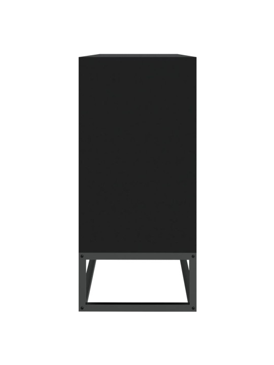 Kumode, 105x30x65 cm, inženierijas koks, melna