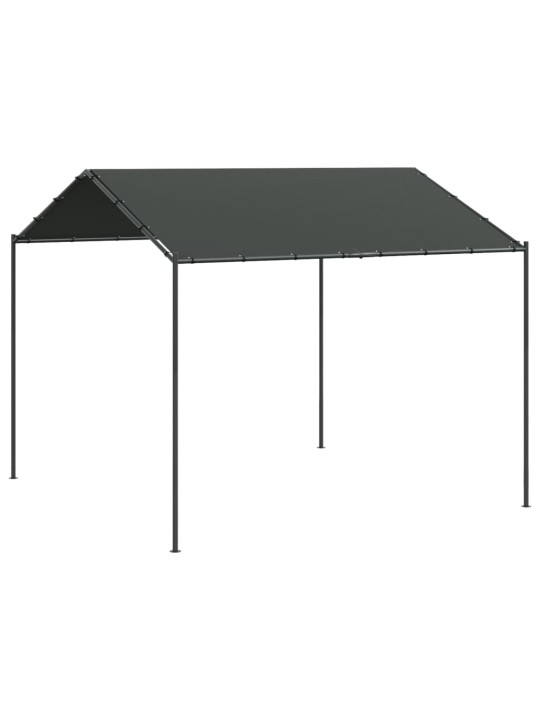 Nojume, antracītpelēka, 4x4 m, tērauds un audums