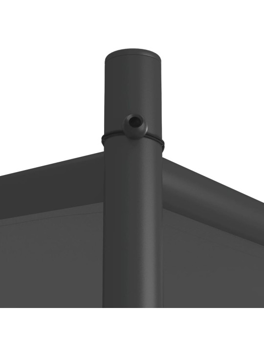 Nojume, antracītpelēka, 4x4 m, 180 g/m², audums un tērauds