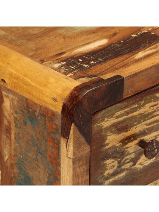 Kumode ar 3 atvilktnēm, 55x30x70 cm, pārstrādāts masīvkoks