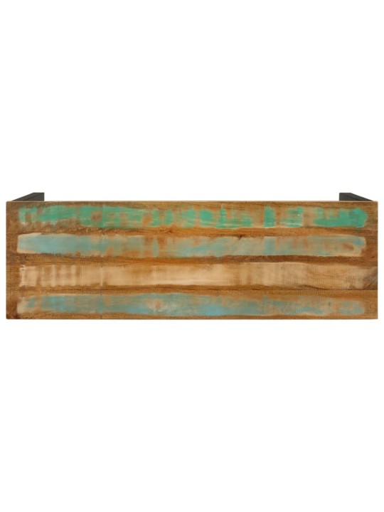 Konsoles galdiņš, 110x35x75 cm, pārstrādāts masīvkoks