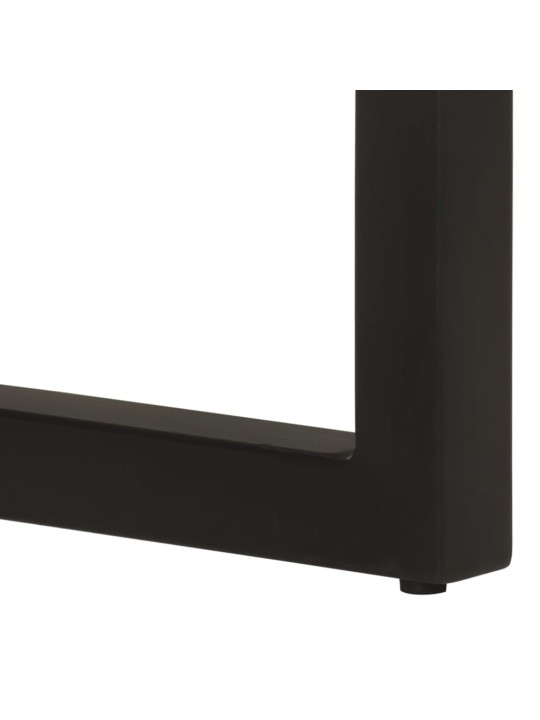 Konsoles galdiņš, 110x35x75 cm, pārstrādāts masīvkoks