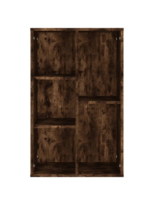 Grāmatu plaukts, ozola krāsa, 50x25x80 cm, inženierijas koks
