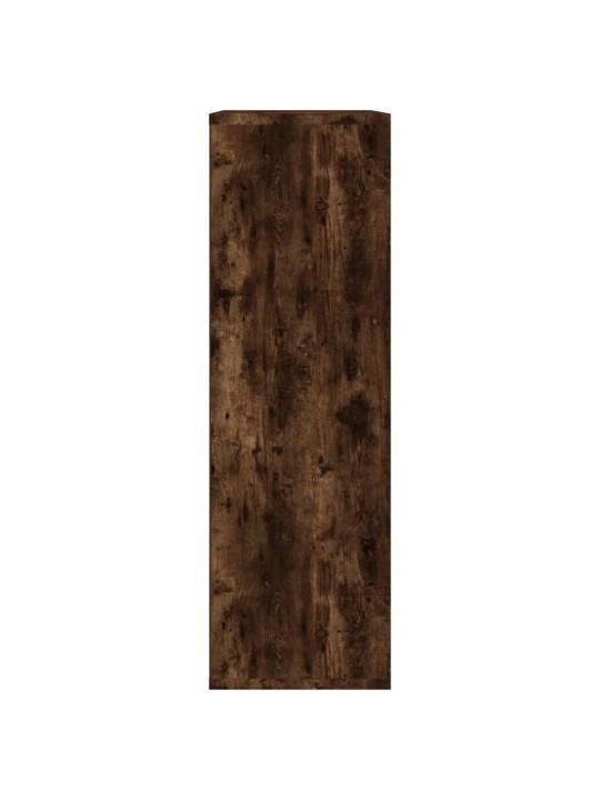 Grāmatu plaukts, ozola krāsa, 50x25x80 cm, inženierijas koks