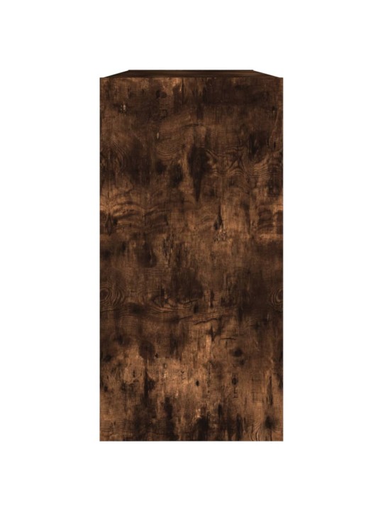 Grāmatu plaukts, ozola krāsa, 50x25x80 cm, inženierijas koks