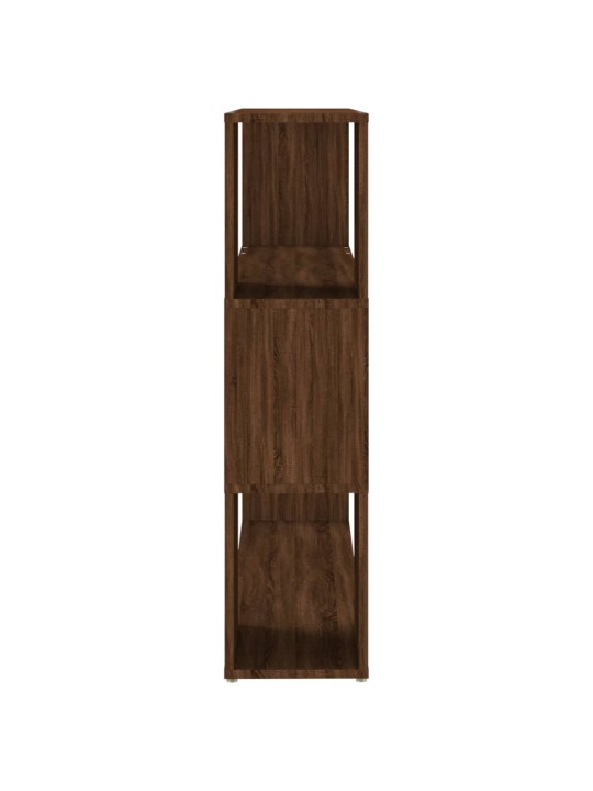 Grāmatu plaukts, aizslietnis, ozolkoka krāsa, 100x24x94 cm