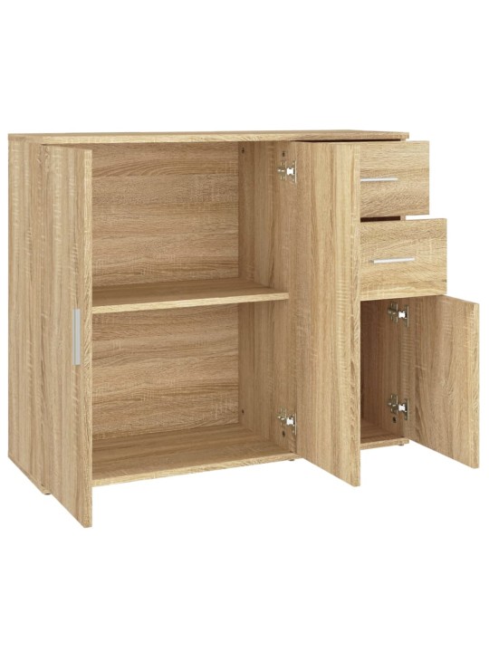 Kumode, ozolkoka krāsa, 91x29,5x75 cm, inženierijas koks
