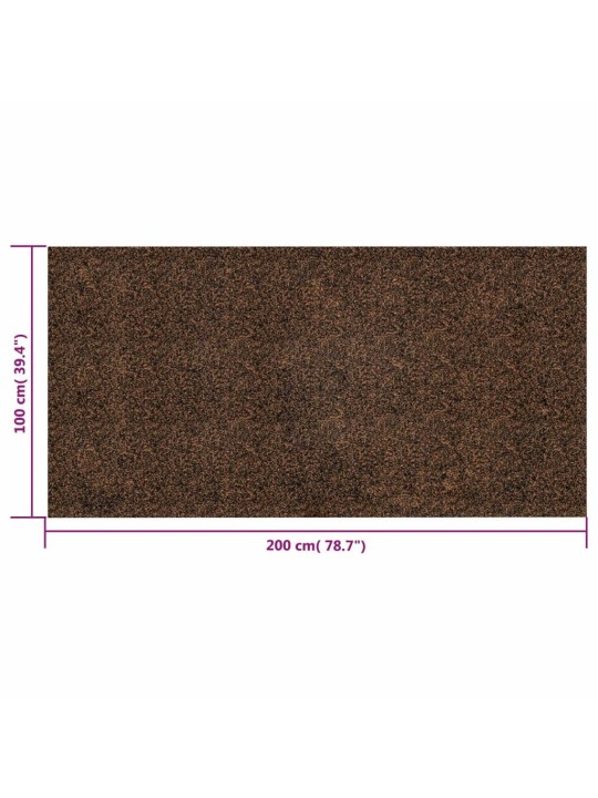 Gumijas korķa rullis, 100x200 cm, 5 mm