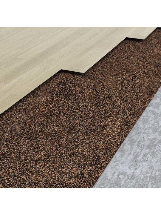 Gumijas korķa rullis, 100x200 cm, 5 mm
