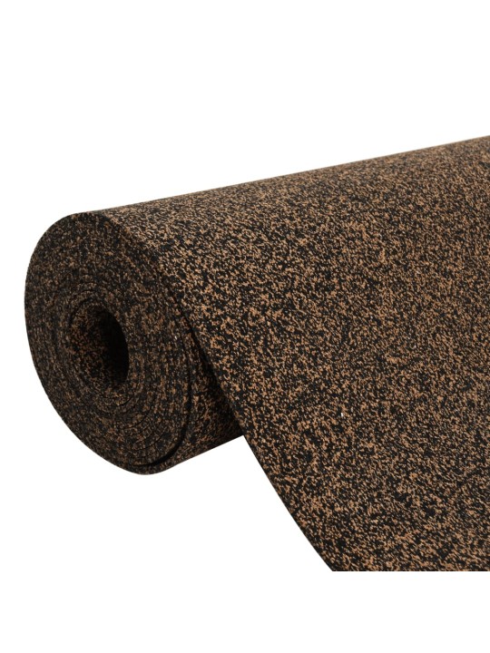 Gumijas korķa rullis, 100x500 cm, 5 mm