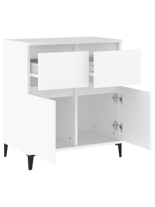 Kumode, balta, 60x35x70 cm, inženierijas koks
