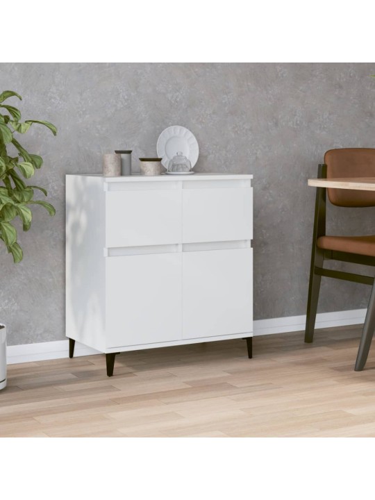 Kumode, balta, 60x35x70 cm, inženierijas koks