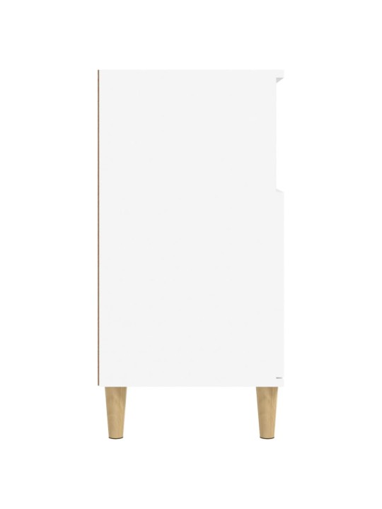 Kumode, balta, 60x35x70 cm, inženierijas koks