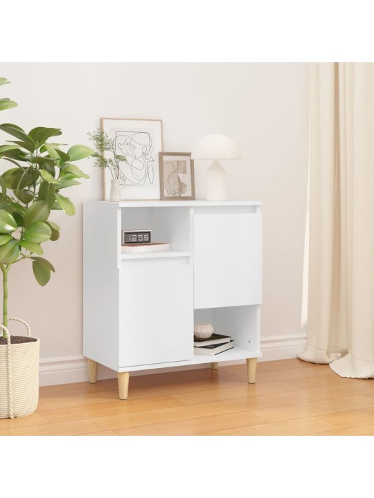 Kumode, balta, 60x35x70 cm, inženierijas koks