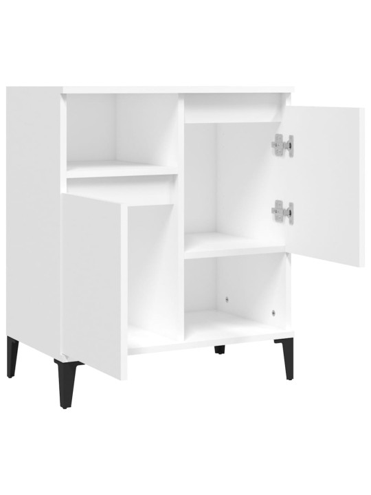 Kumode, balta, 60x35x70 cm, inženierijas koks