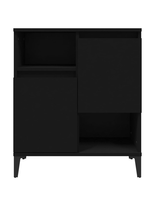 Kumode, melns, 60x35x70 cm, inženierijas koks