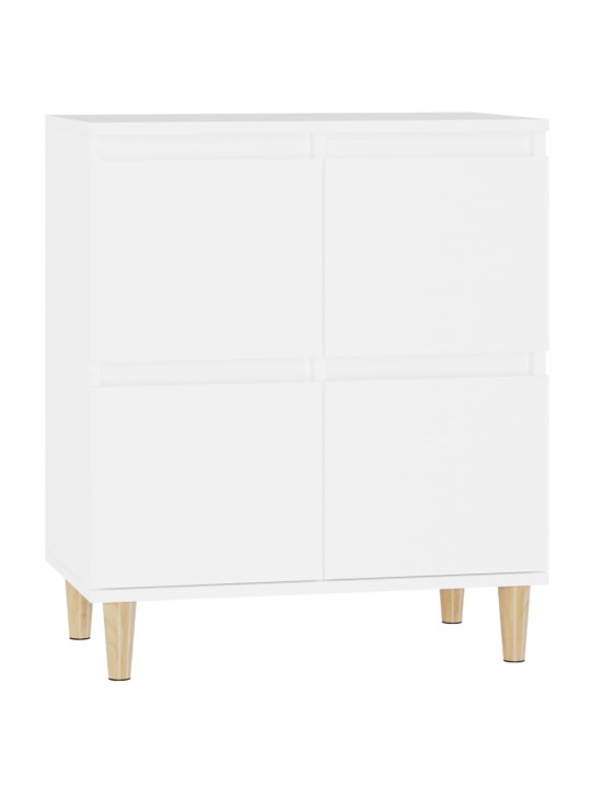 Kumode, balta, 60x35x70 cm, inženierijas koks