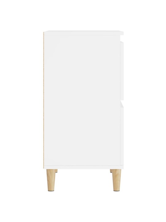 Kumode, balta, 60x35x70 cm, inženierijas koks