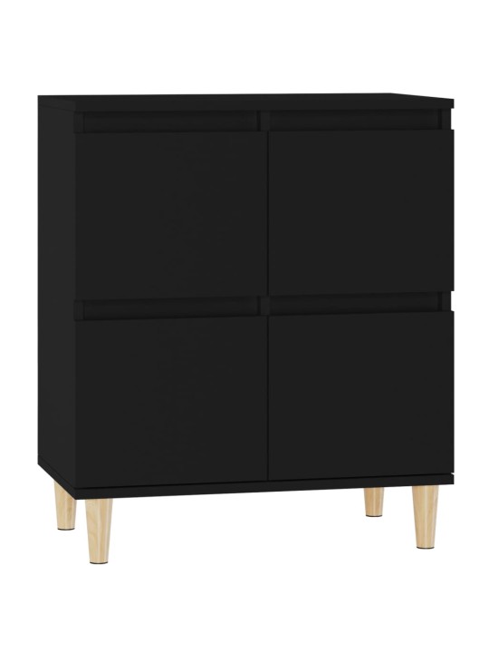 Kumode, melns, 60x35x70 cm, inženierijas koks