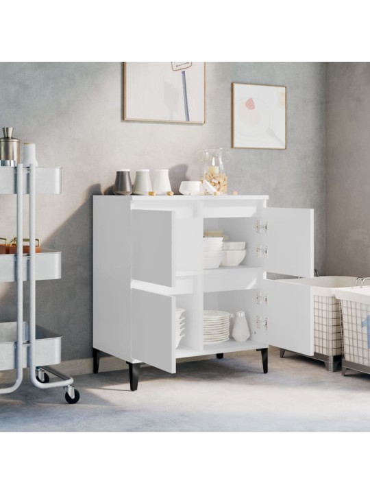 Kumode, balta, 60x35x70 cm, inženierijas koks
