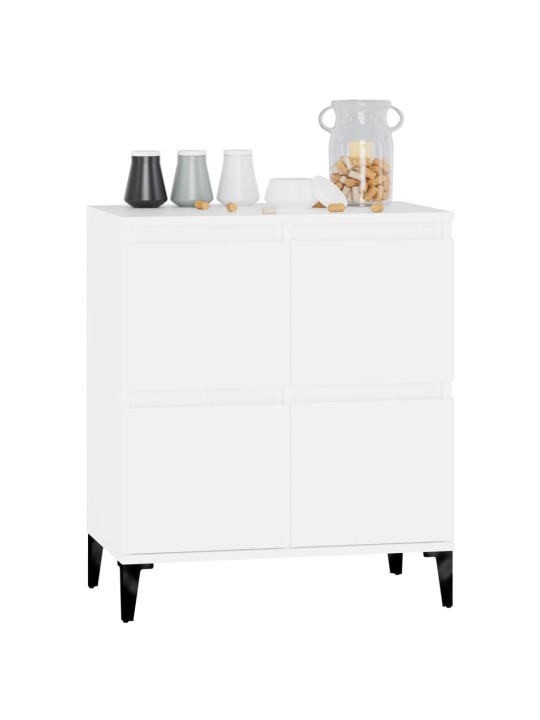 Kumode, balta, 60x35x70 cm, inženierijas koks