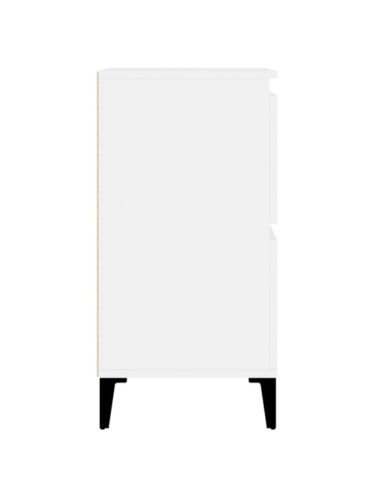 Kumode, balta, 60x35x70 cm, inženierijas koks