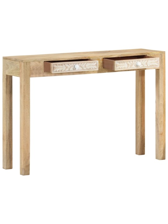 Konsoles galdiņš, 110x30x75 cm, balsināts mango masīvkoks
