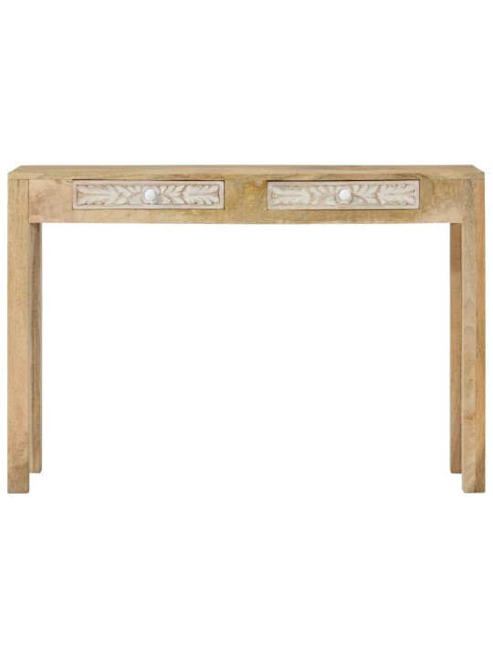 Konsoles galdiņš, 110x30x75 cm, balsināts mango masīvkoks
