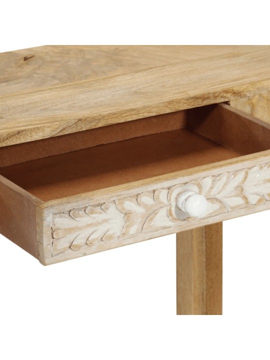 Konsoles galdiņš, 110x30x75 cm, balsināts mango masīvkoks