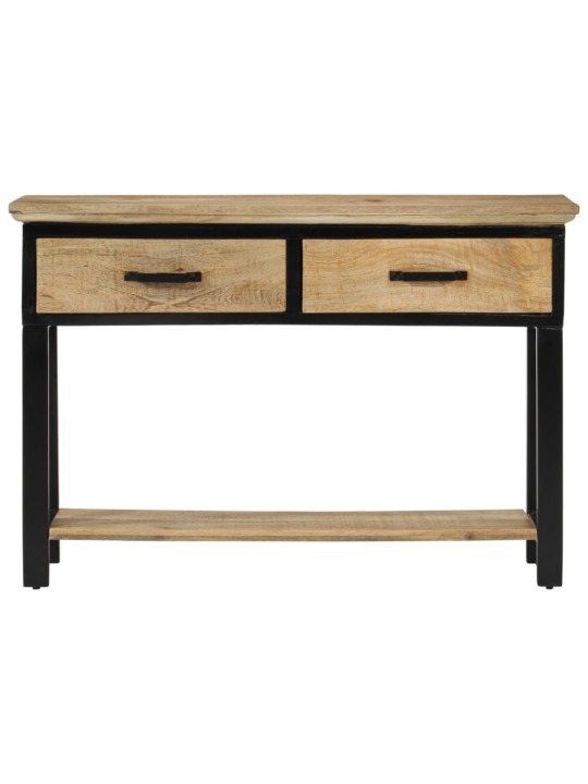 Konsoles galdiņš, 110x35x75 cm, neapstrādāts mango masīvkoks