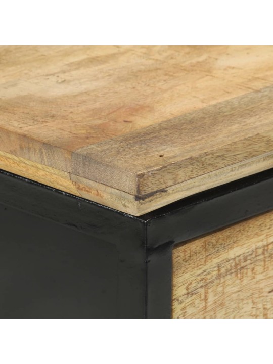 Konsoles galdiņš, 110x35x75 cm, neapstrādāts mango masīvkoks