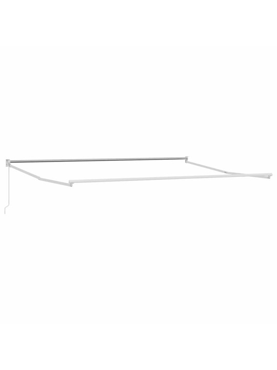 Markīze balts 5 x 3 m metāla