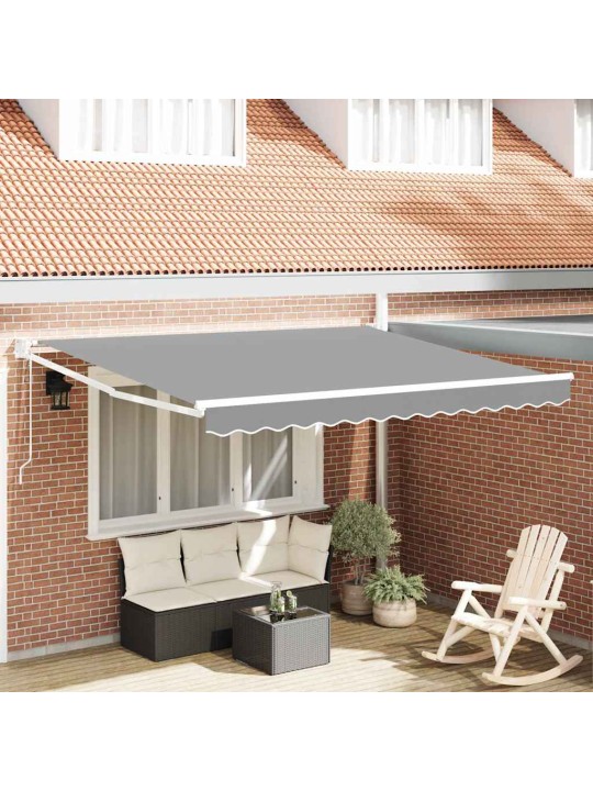 Markīze balts 3 x 2,5 m metāla
