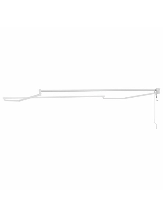 Markīze balts 3,5 x 2,5 m metāla