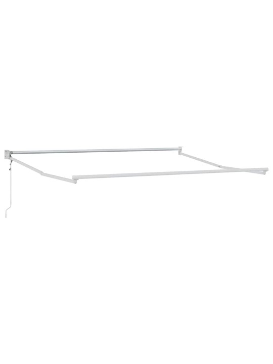 Markīze balts 3,5 x 2,5 m metāla