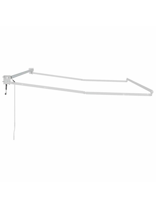 Markīze balts 3,5 x 2,5 m metāla