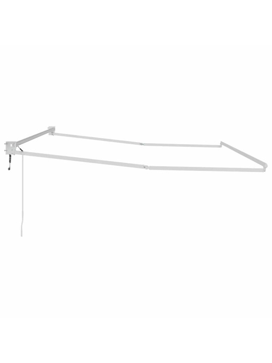 Markīze balts 5 x 3 m metāla