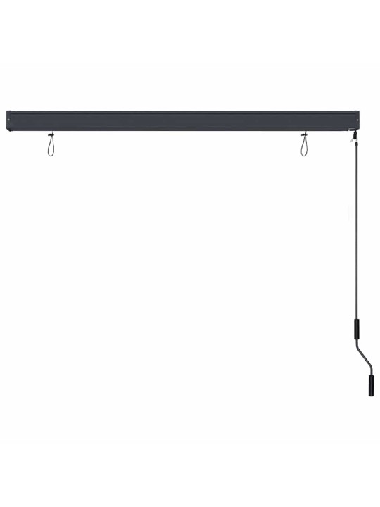 Āra ruļļu žalūzija regulējams zils un balts 180 x 250 cm audums