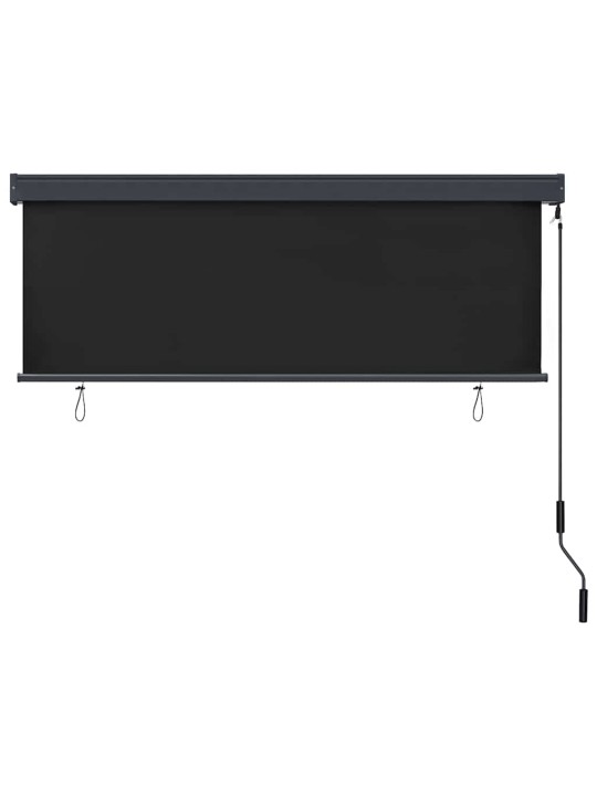 Āra ruļļu žalūzija regulējams antracīts 180 x 250 cm audums