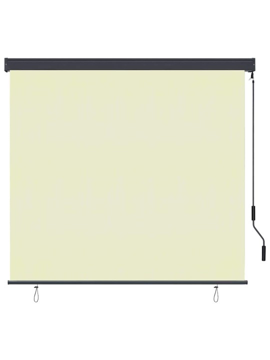 Āra ruļļu žalūzija regulējams krēmkrāsa 180 x 250 cm audums