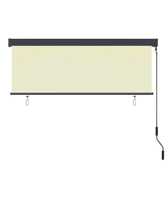 Āra ruļļu žalūzija regulējams krēmkrāsa 180 x 250 cm audums