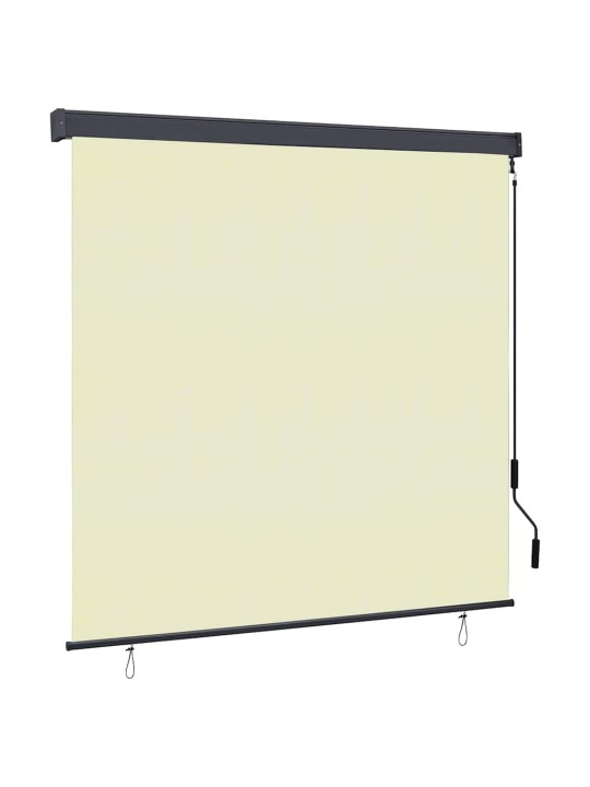 Āra ruļļu žalūzija regulējams krēmkrāsa 180 x 250 cm audums