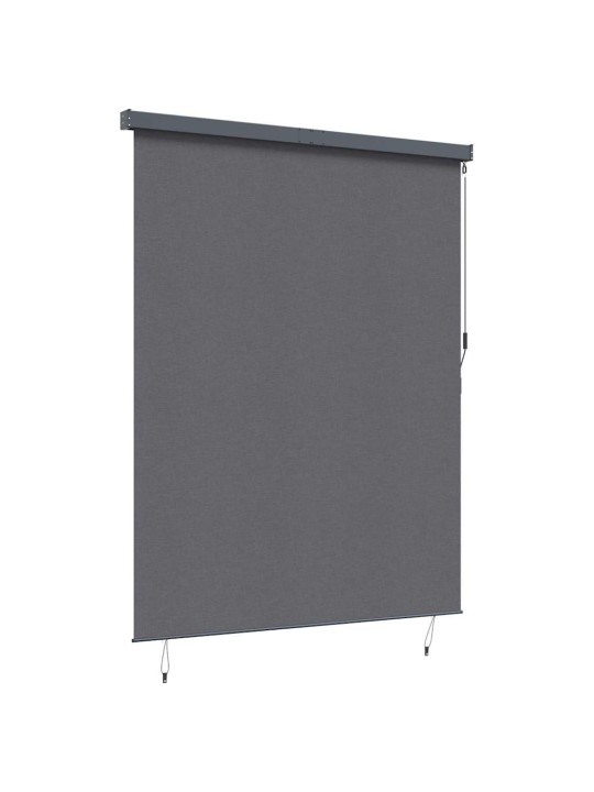 Āra ruļļu žalūzija striped antracīta 200 x 250 cm audums