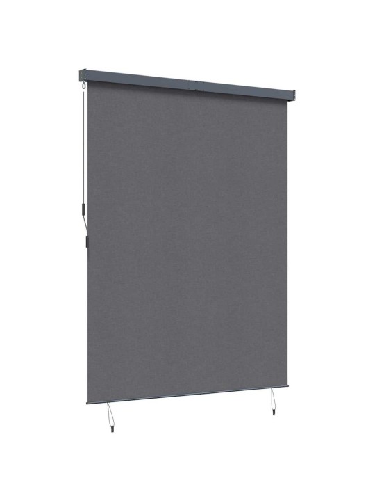 Āra ruļļu žalūzija striped antracīta 200 x 250 cm audums