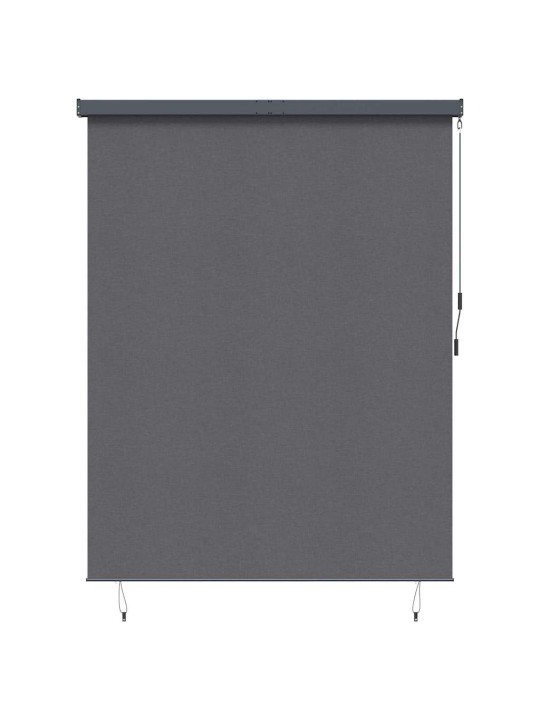 Āra ruļļu žalūzija striped antracīta 200 x 250 cm audums