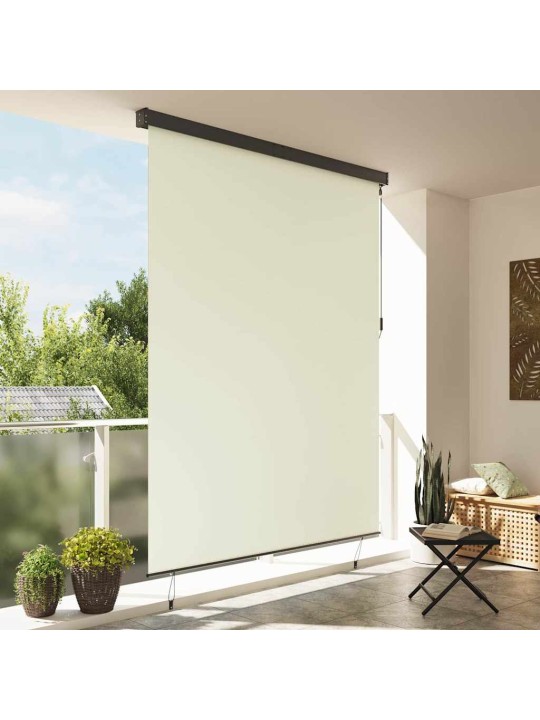 Āra ruļļu žalūzija striped krēmkrāsa 200 x 250 cm audums