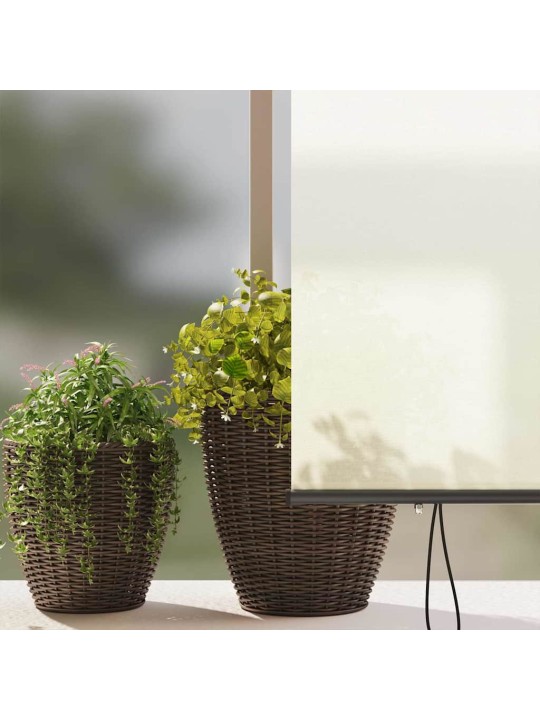 Āra ruļļu žalūzija striped krēmkrāsa 200 x 250 cm audums