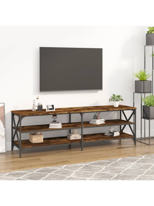 Tv skapītis, 160x40x50 cm, inženierijas koks, ozolkoka krāsa