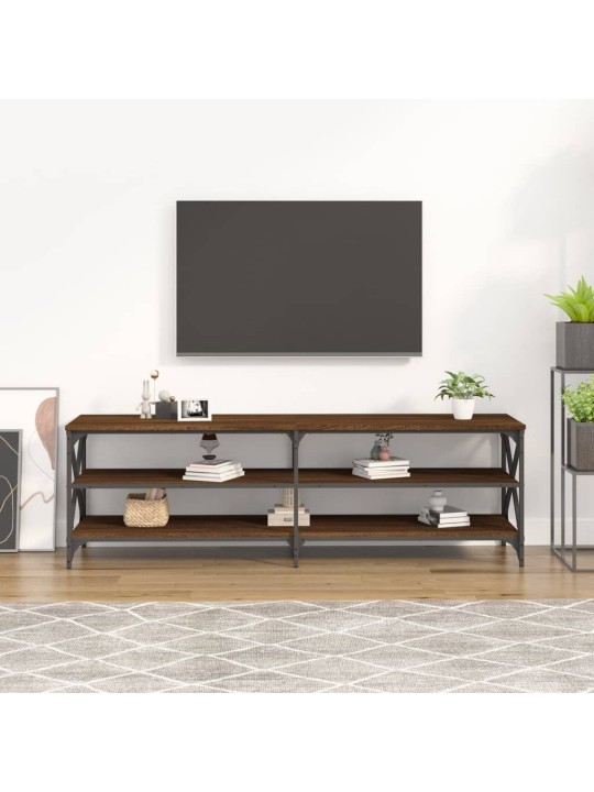 Tv skapītis, 160x40x50 cm, inženierijas koks, ozolkoka krāsa