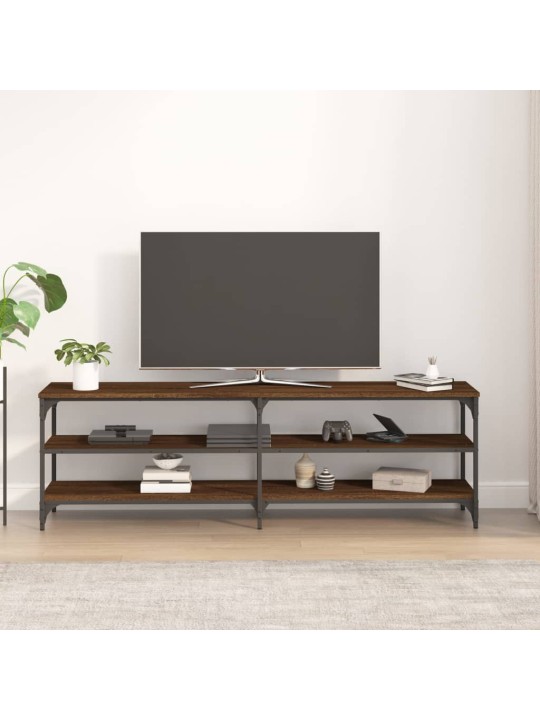 Tv skapītis, 160x30x50 cm, inženierijas koks, ozolkoka krāsa